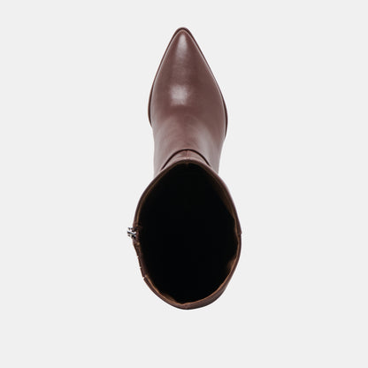 ALDY CHOCOLATE LEATHER