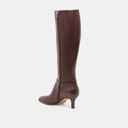 ALDY CHOCOLATE LEATHER