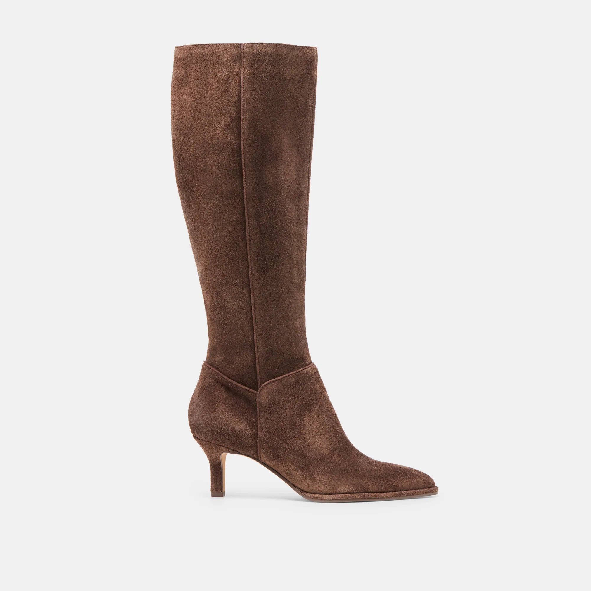 ALDY DARK BROWN SUEDE