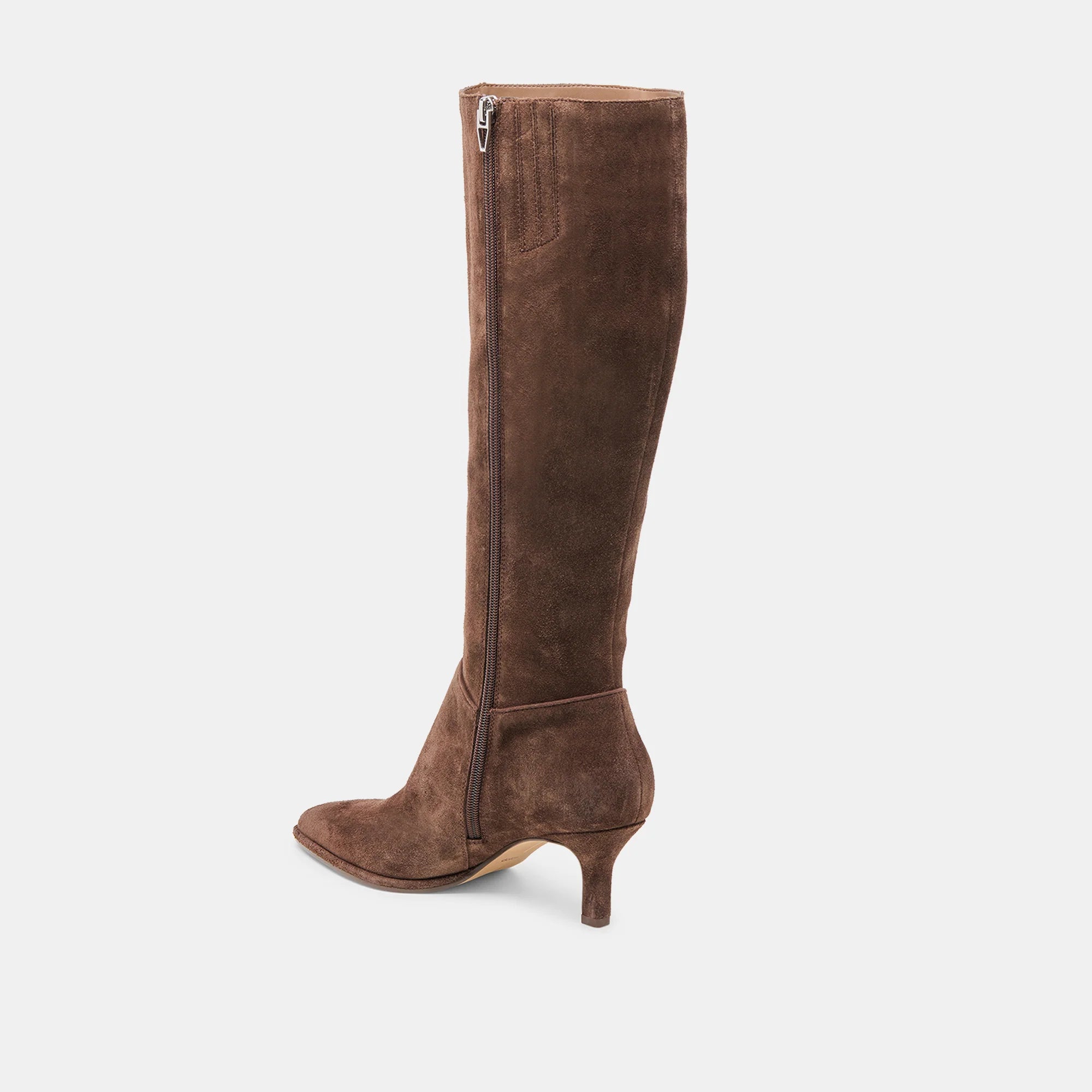 ALDY DARK BROWN SUEDE