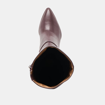 ALDY WIDE CALF MULBERRY LEATHER