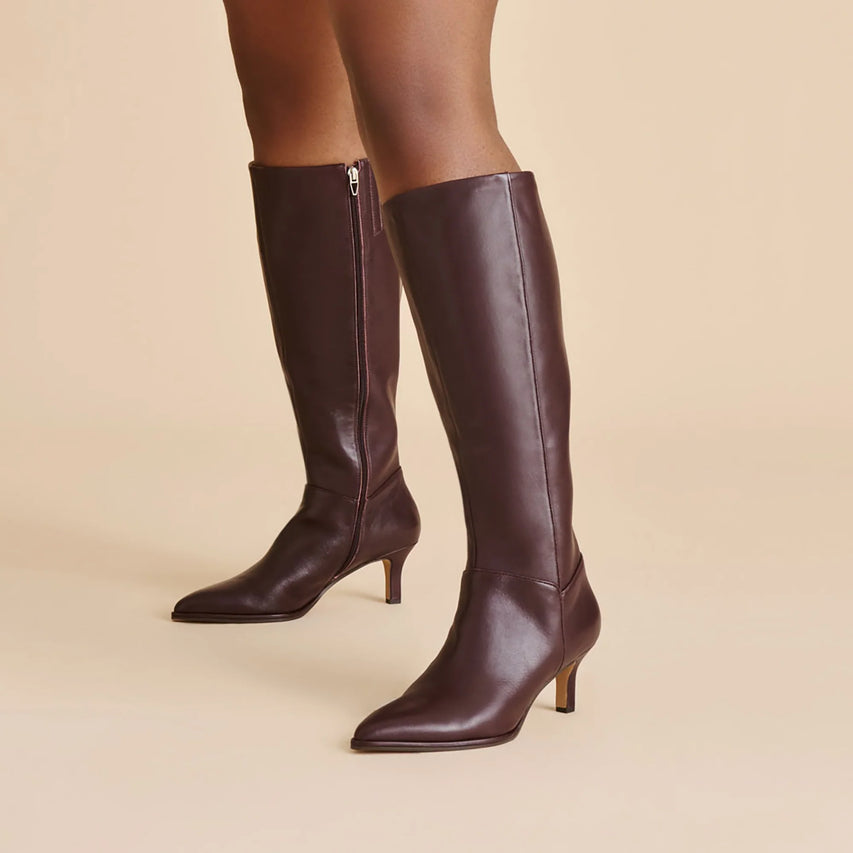 ALDY WIDE CALF MULBERRY LEATHER
