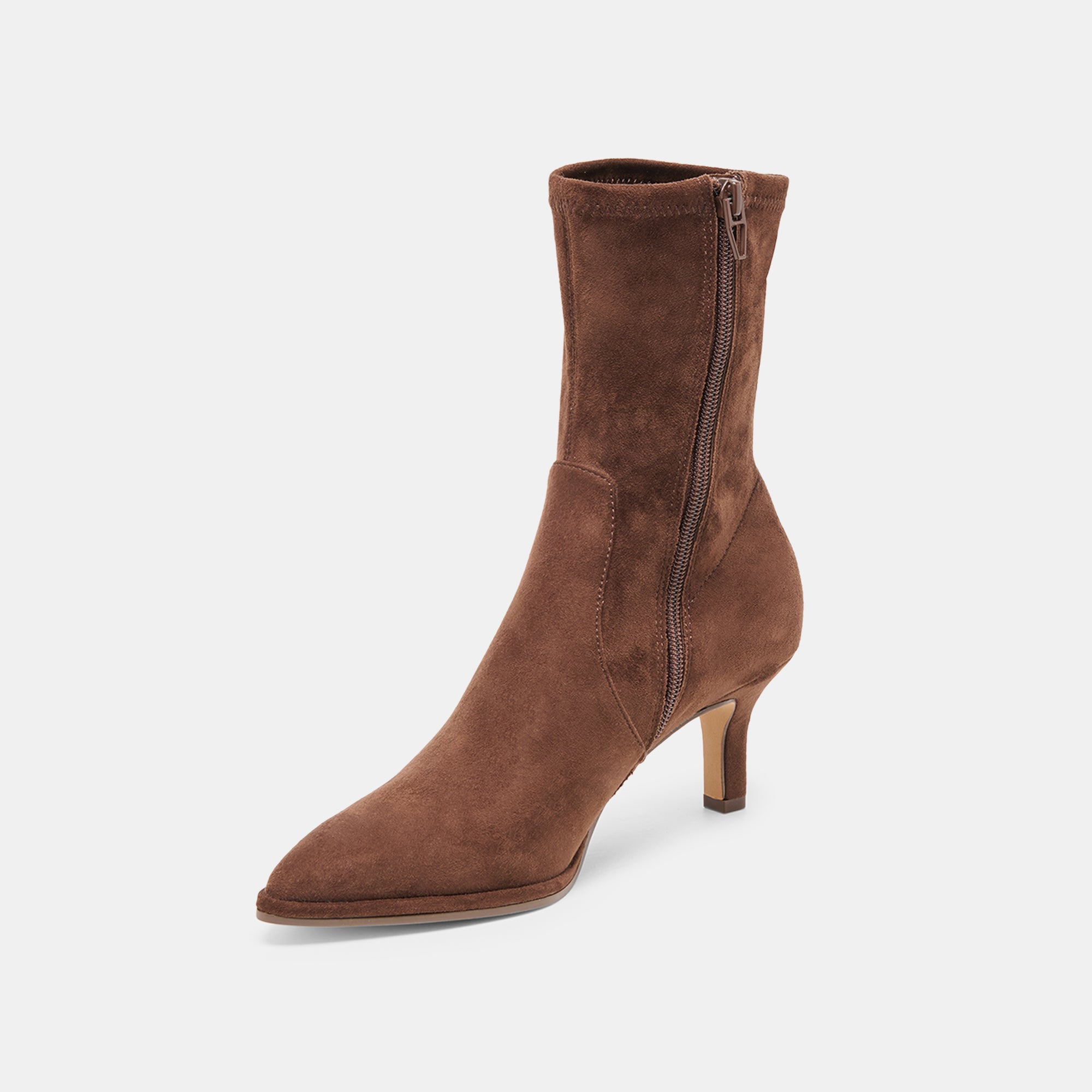 AMARA DARK BROWN SUEDE