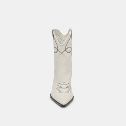 ANGE CUIR BLANC