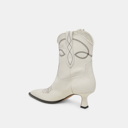 ANGE CUIR BLANC