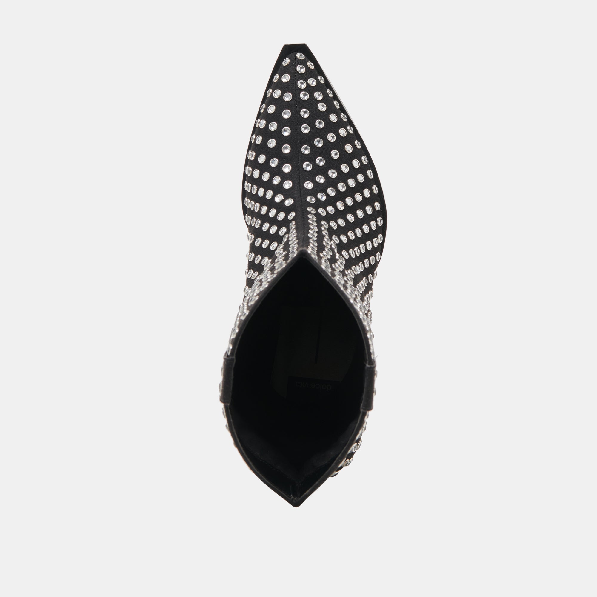 ANZEL CRYSTAL STUD CUIR NOIR - view 8