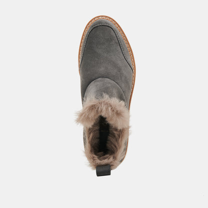 ARDY PLUSH CHARCOAL SUEDE