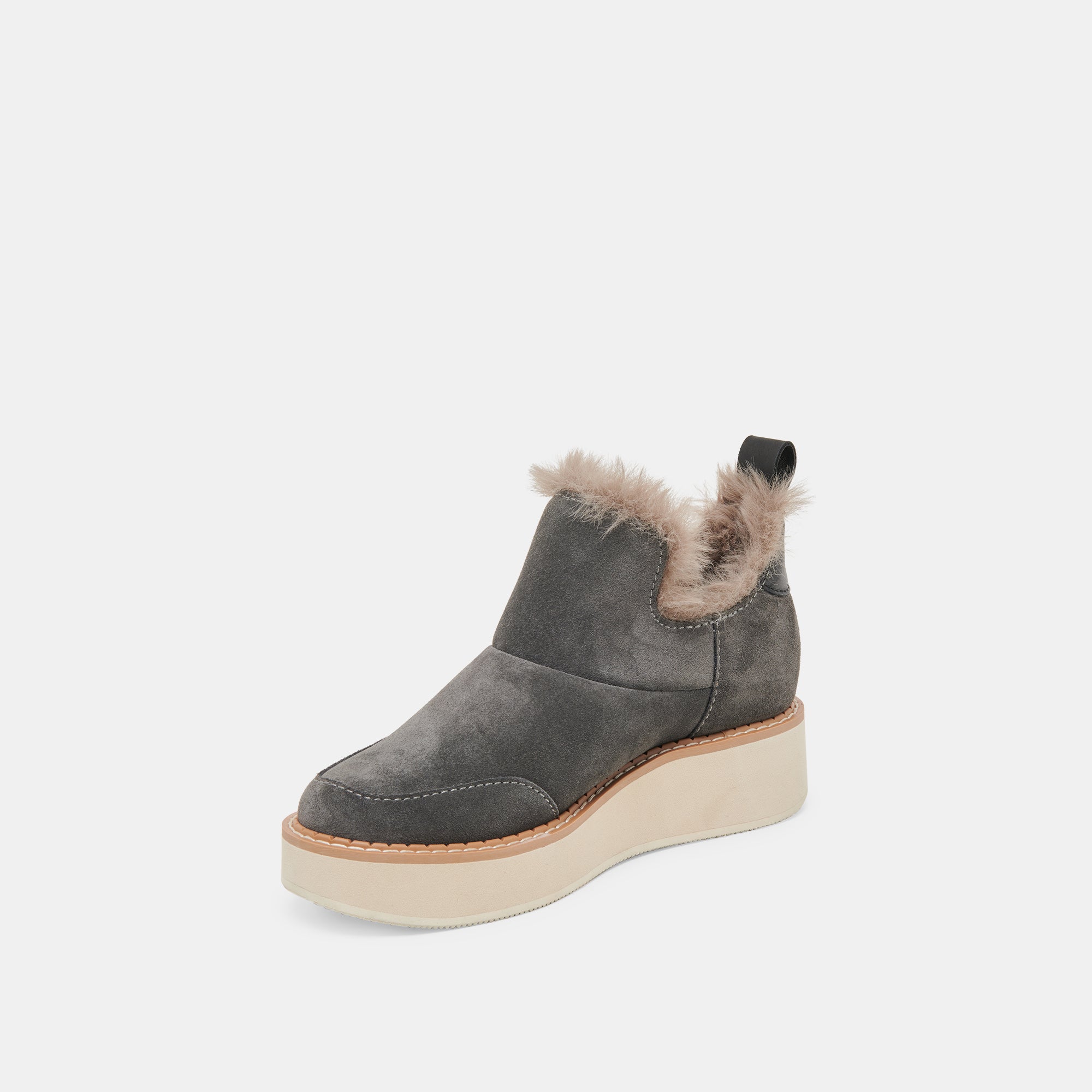 ARDY PLUSH CHARCOAL SUEDE - view 4