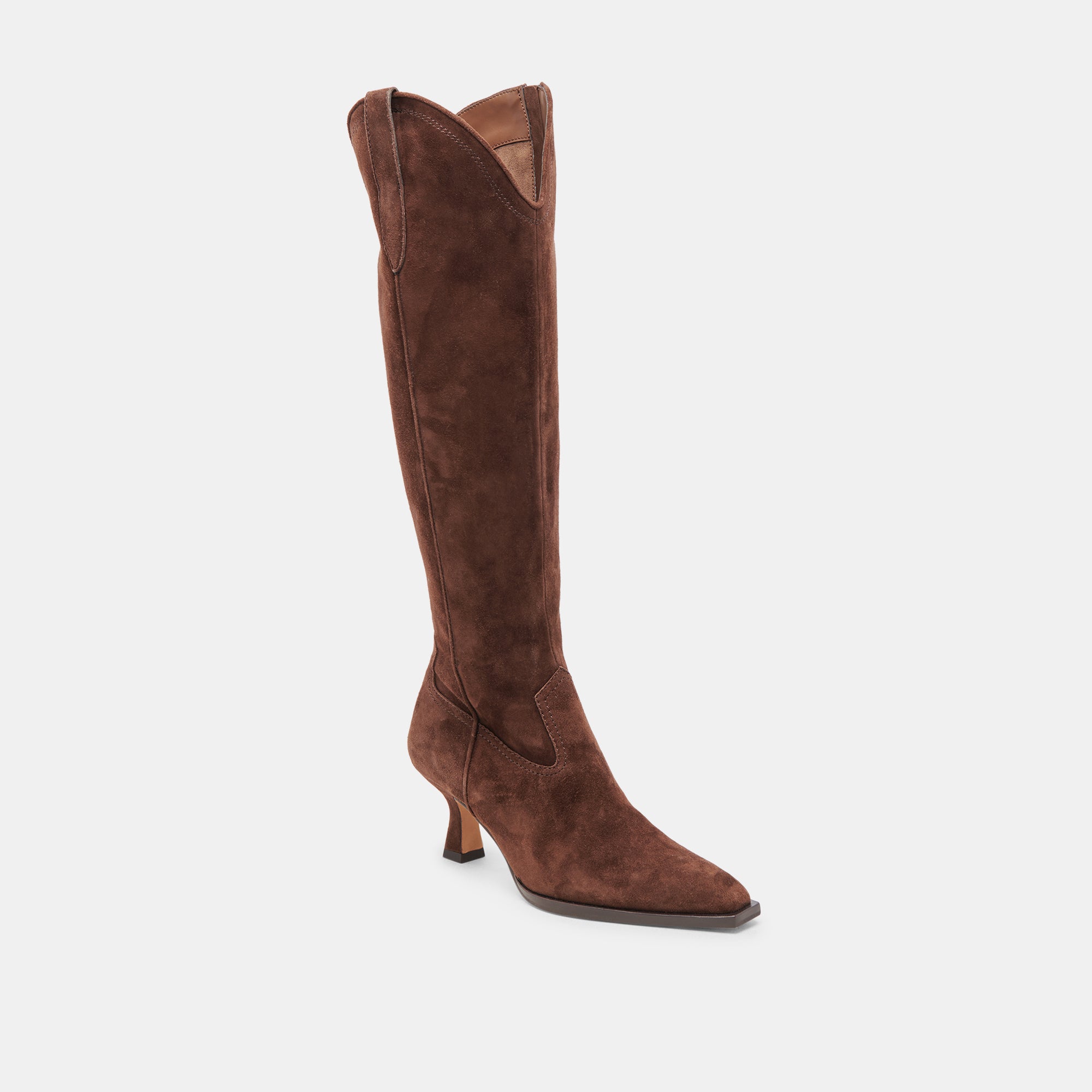 ARIANA DARK BROWN SUEDE