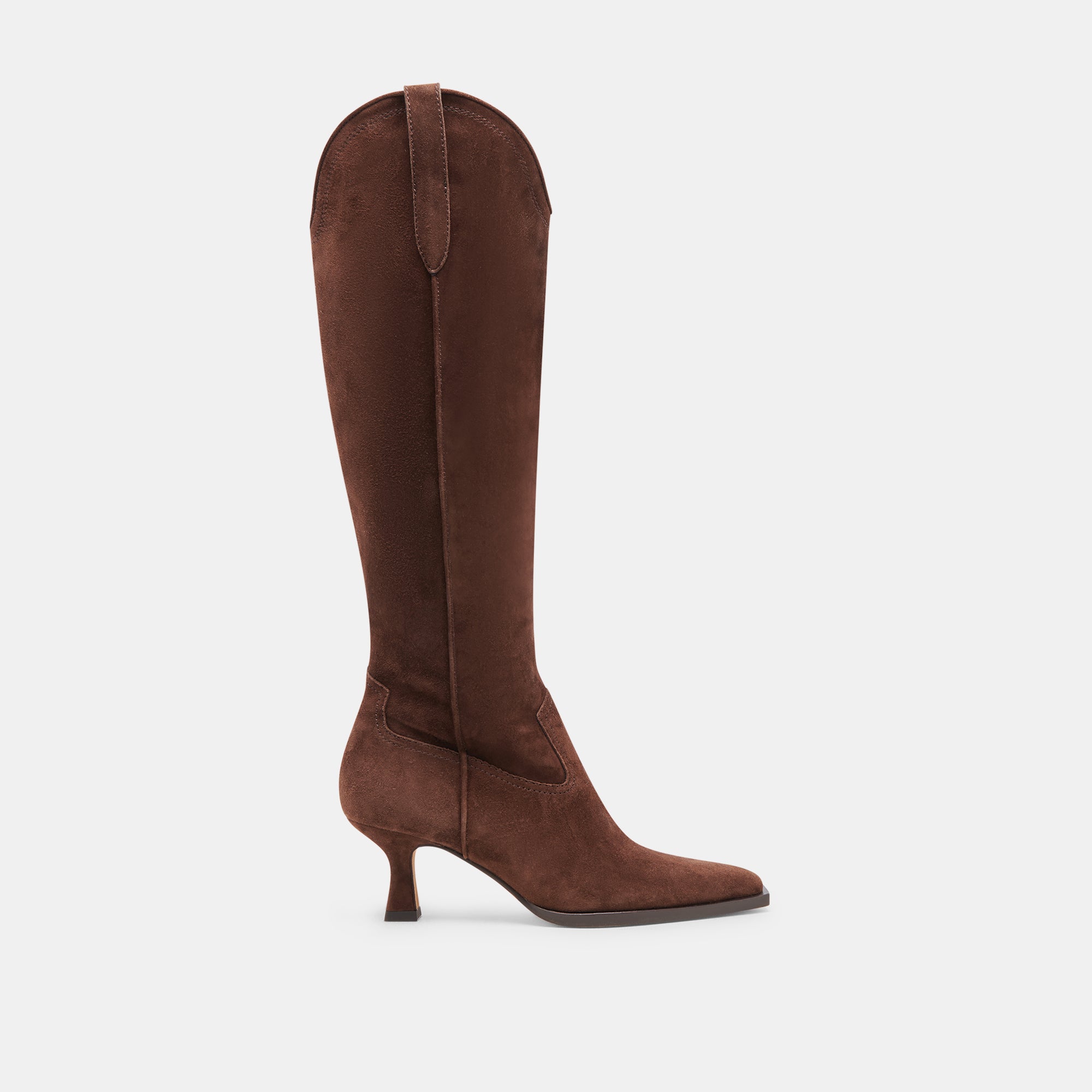 ARIANA DARK BROWN SUEDE