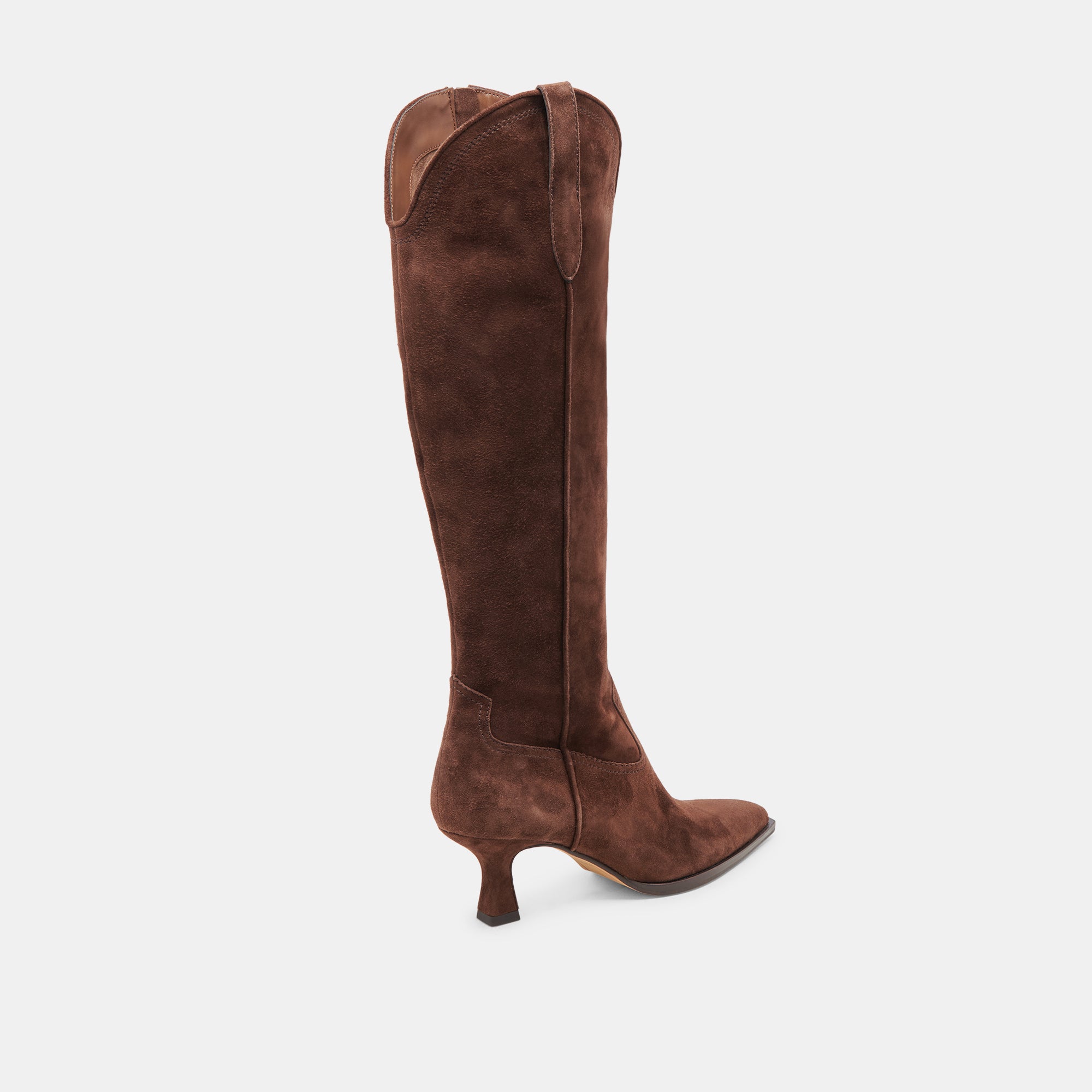 ARIANA DARK BROWN SUEDE