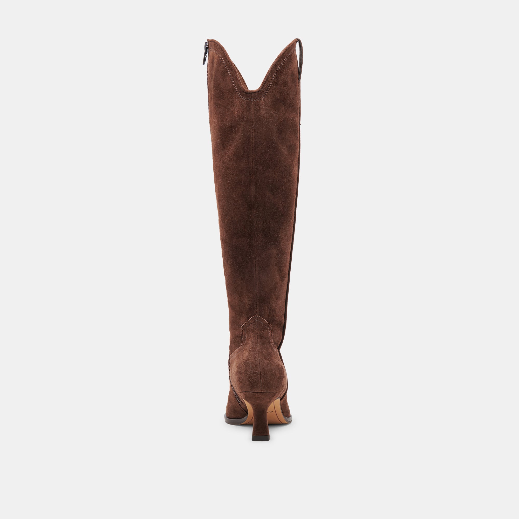 ARIANA DARK BROWN SUEDE