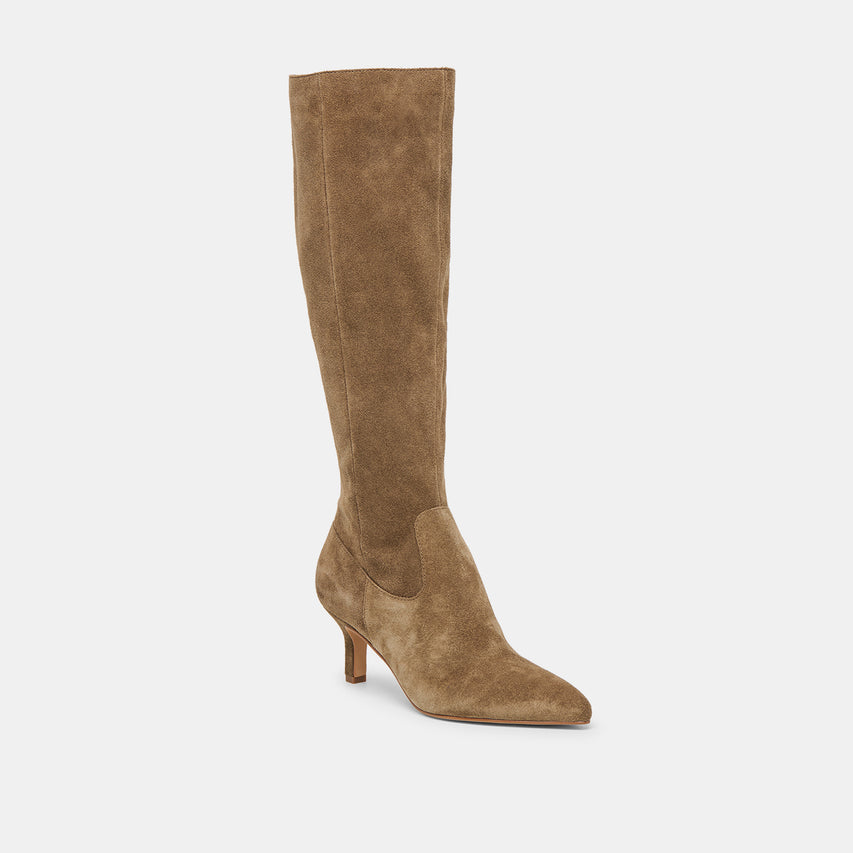 ATTIE H2O OLIVE SUEDE
