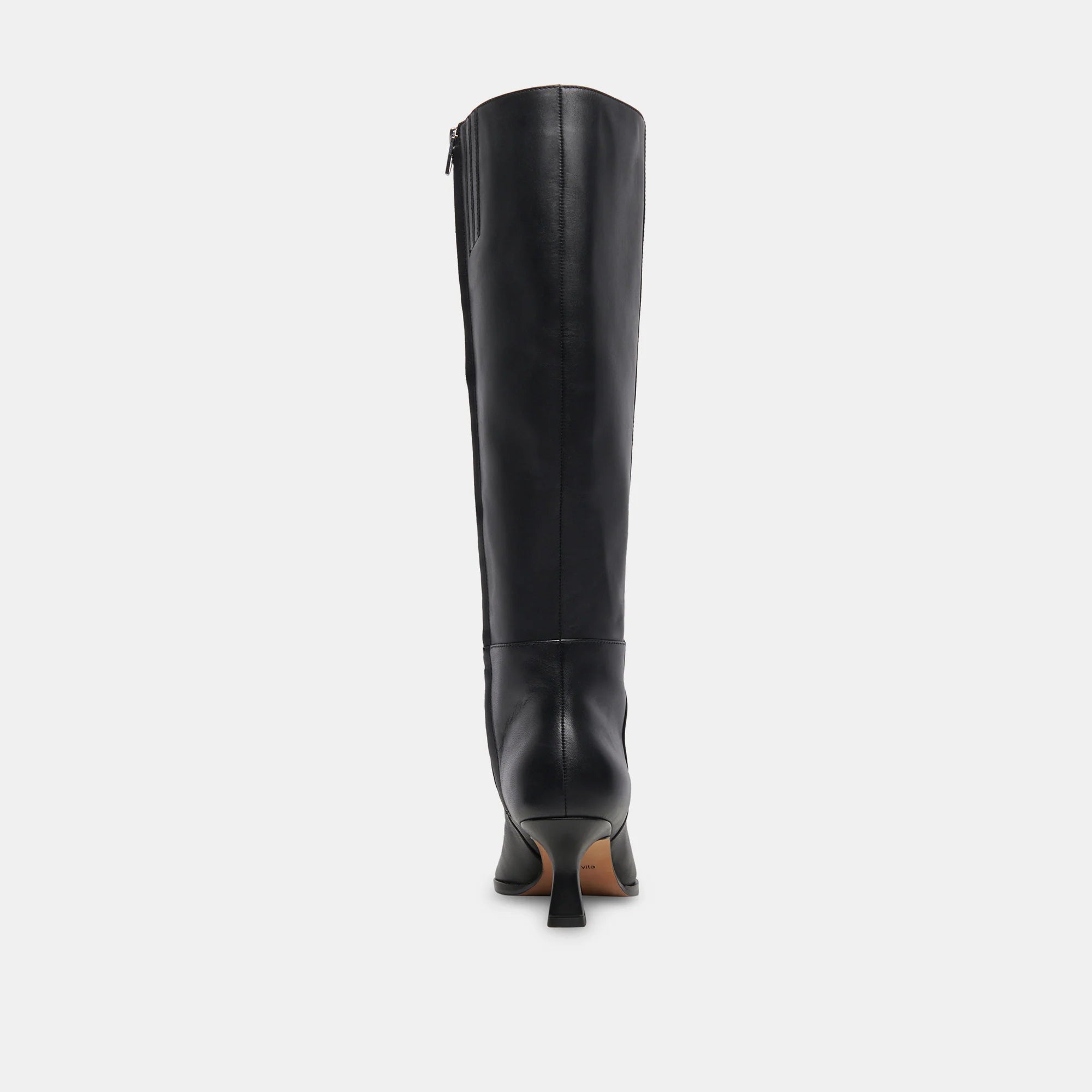 AUGGIE EXTRA WIDE CALF BLACK LEATHER