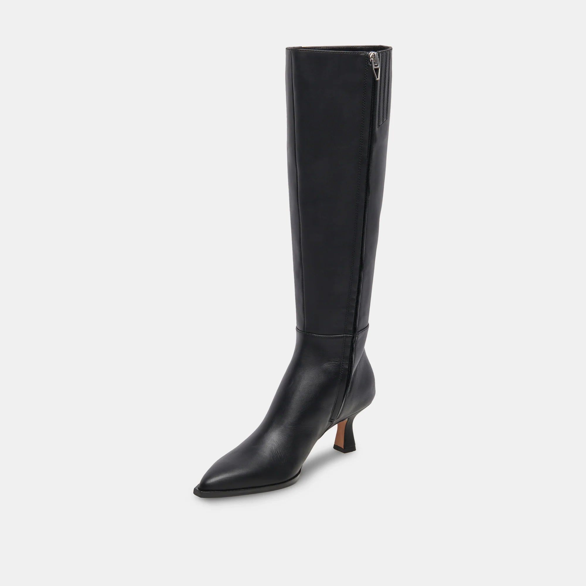 AUGGIE EXTRA WIDE CALF BLACK LEATHER