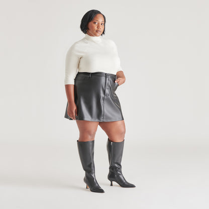 AUGGIE MOLLET EXTRA FORT CUIR NOIR