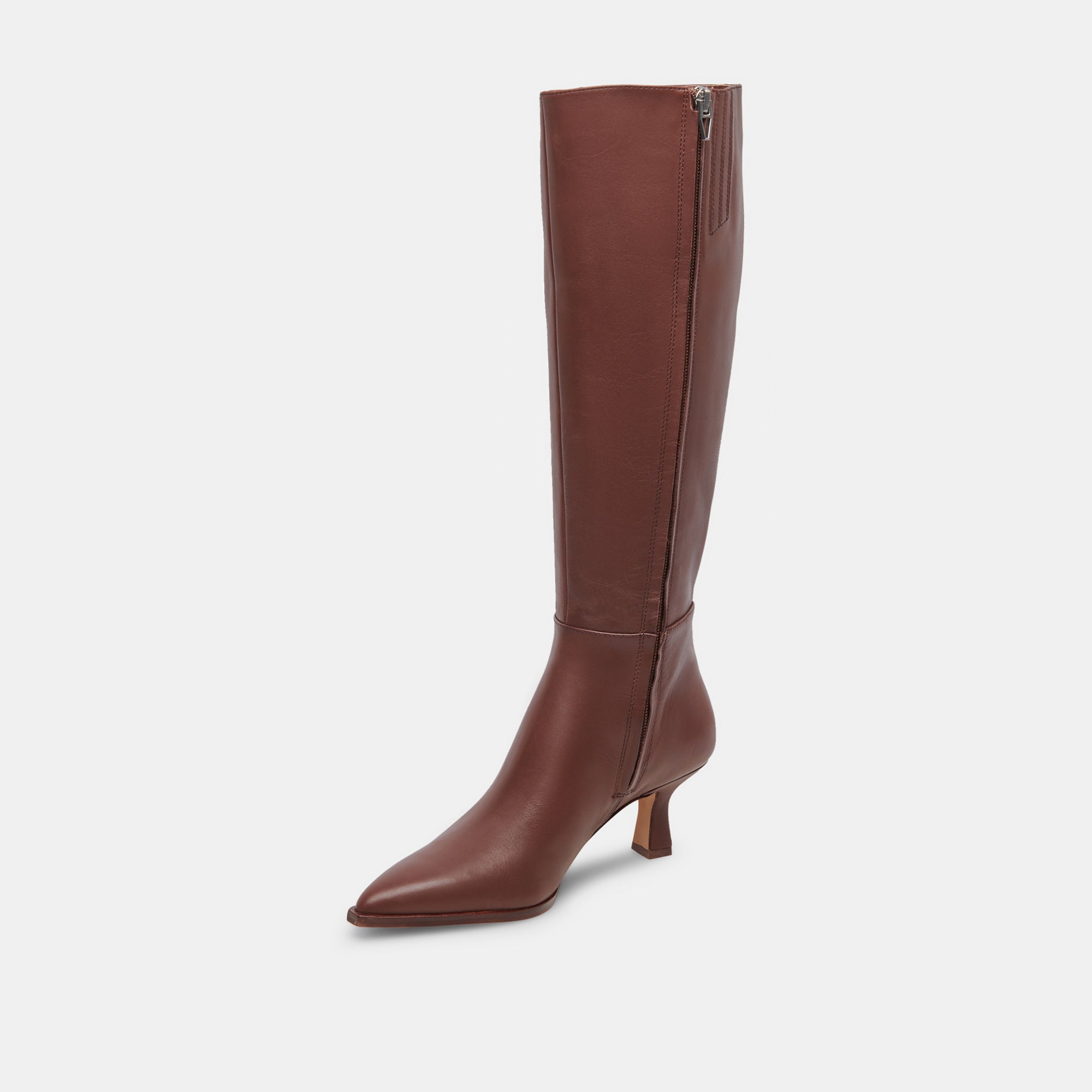 AUGGIE CHOCOLATE LEATHER