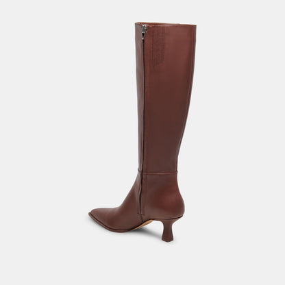 AUGGIE MOLLET EXTRA FORT CUIR CHOCOLAT