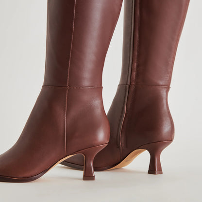 AUGGIE MOLLET EXTRA FORT CUIR CHOCOLAT
