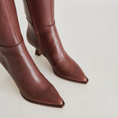 AUGGIE MOLLET EXTRA FORT CUIR CHOCOLAT