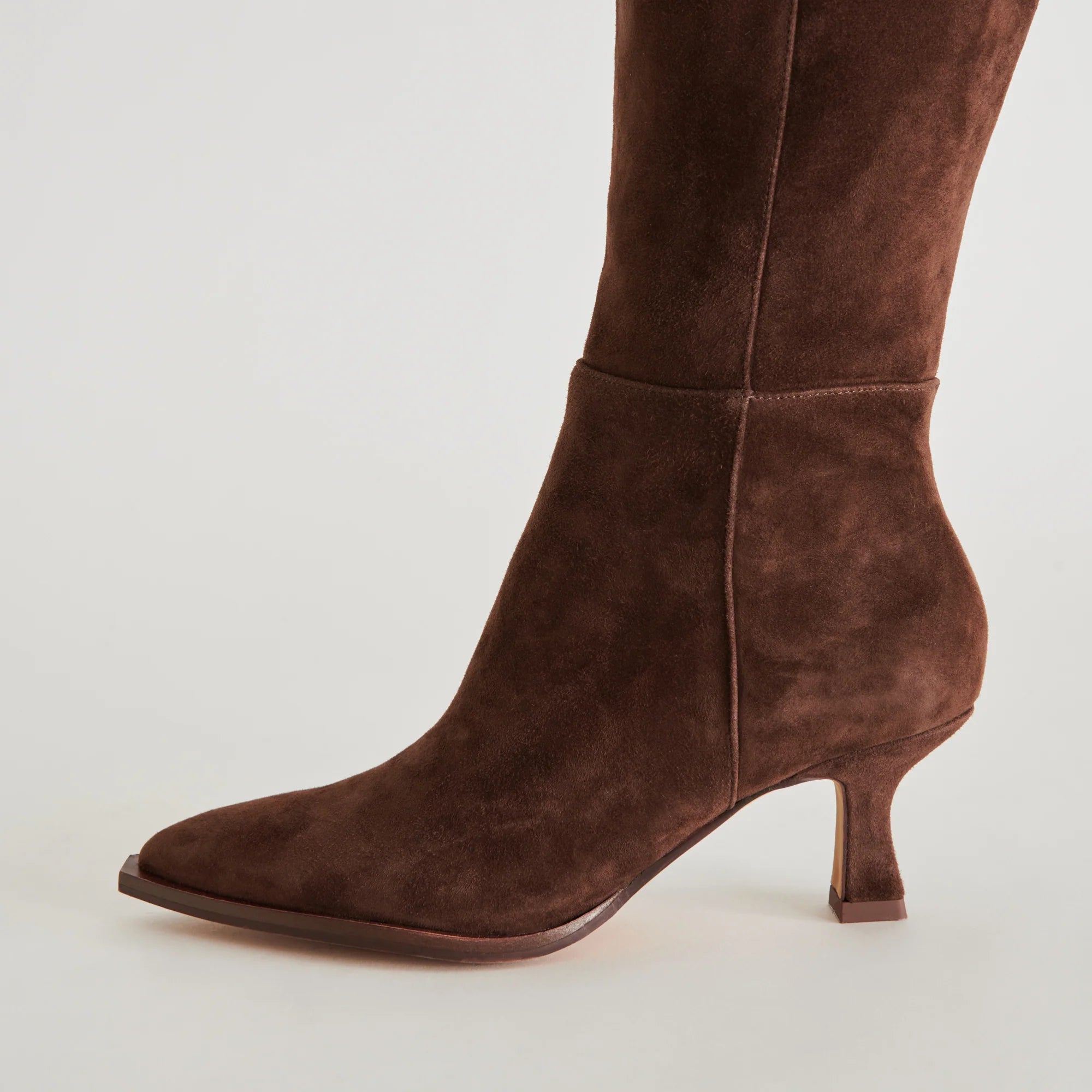 AUGGIE DARK BROWN SUEDE