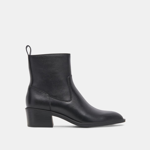 DOLCEVITA BILI H2O BLACK LEATHER Black Boots & Booties