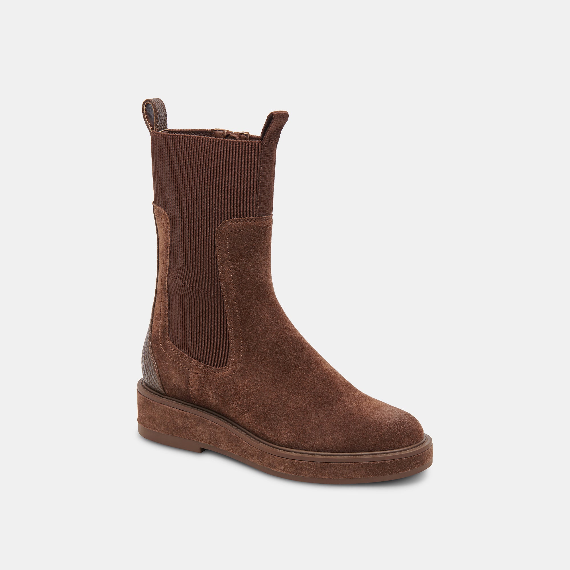 ELYSE H2O BROWN SUEDE