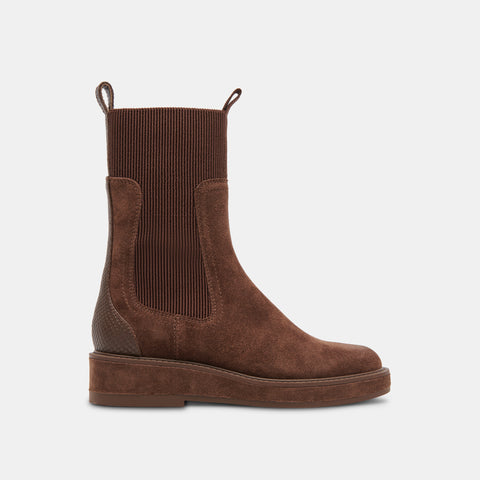 DOLCEVITA ELYSE H2O COCOA SUEDE Boots & Booties