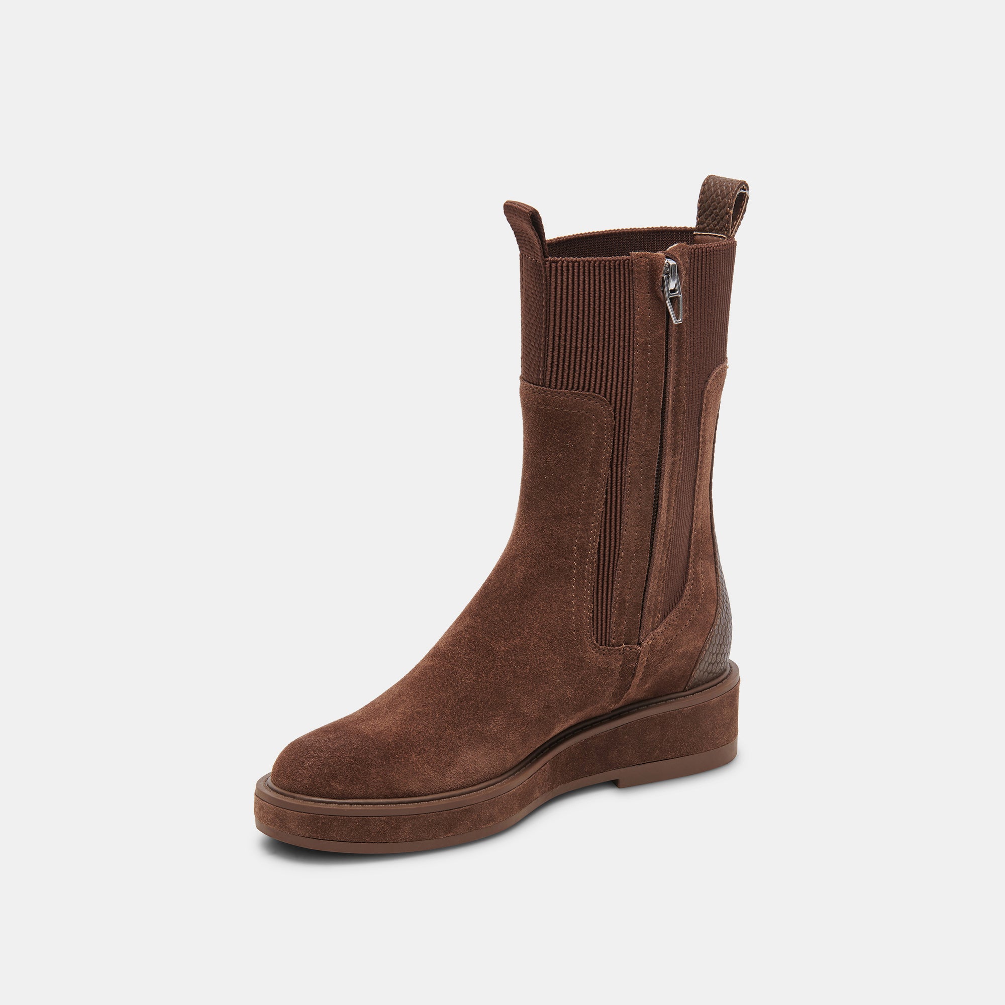 ELYSE H2O BROWN SUEDE