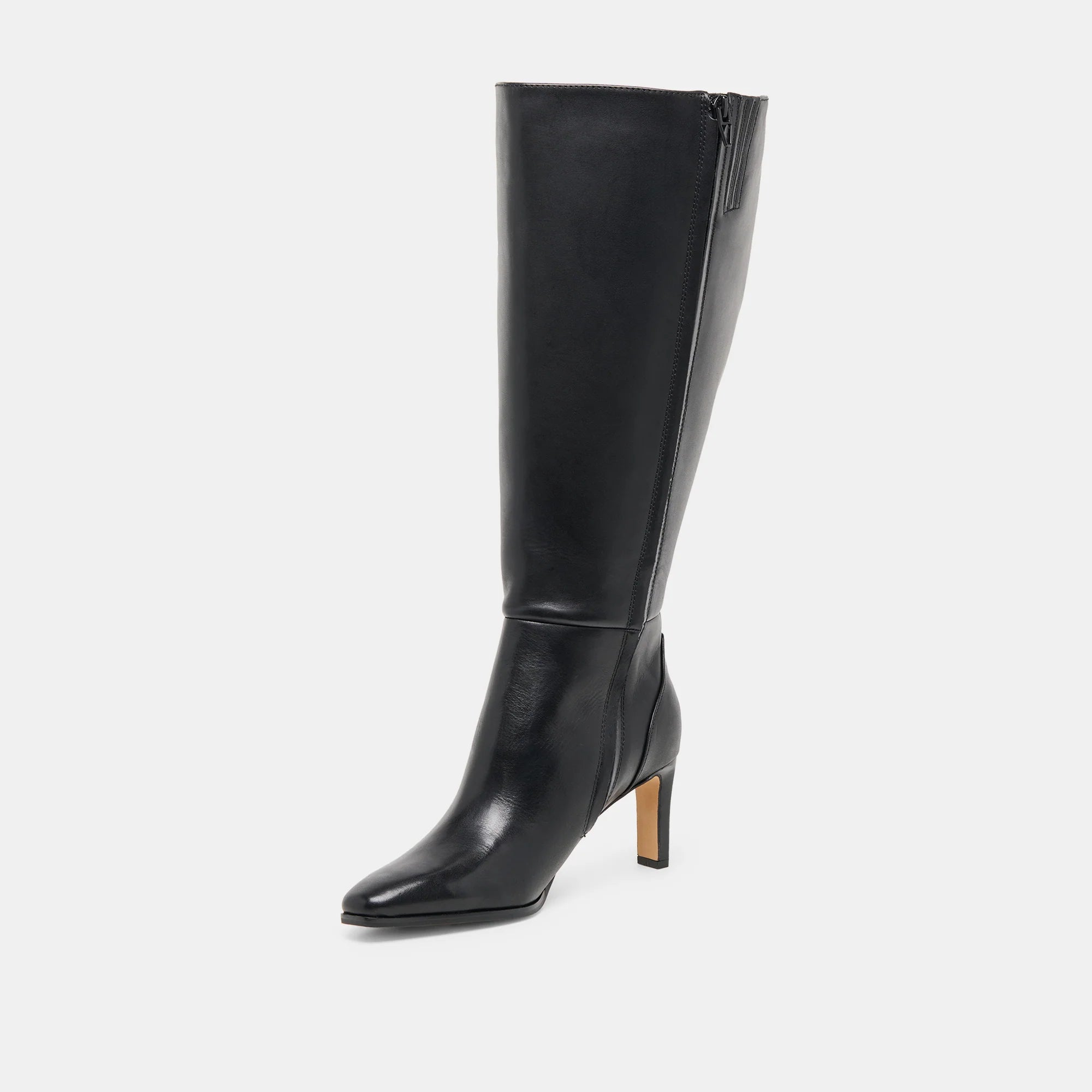 EMMI EXTRA WIDE CALF BLACK LEATHER
