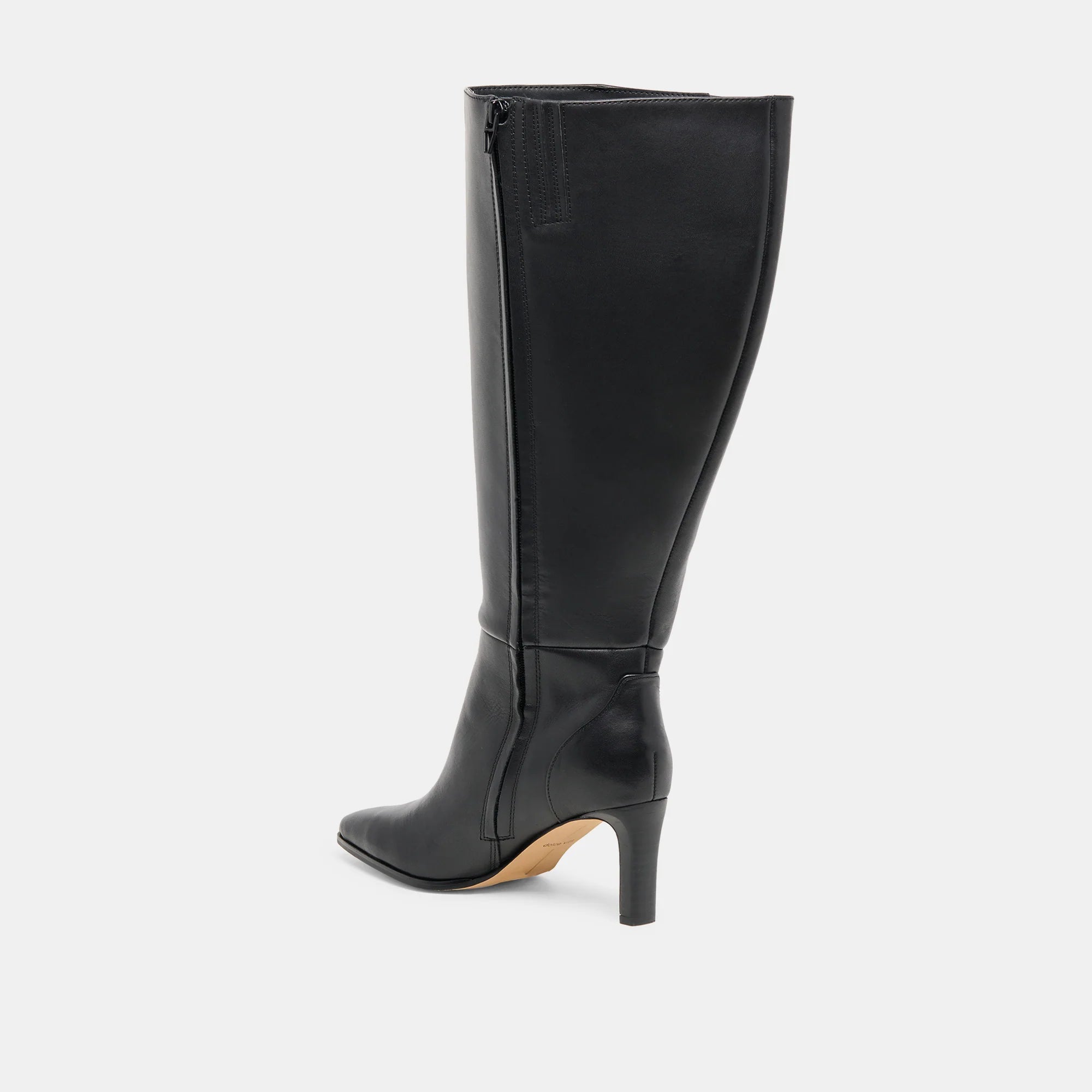 EMMI EXTRA WIDE CALF BLACK LEATHER