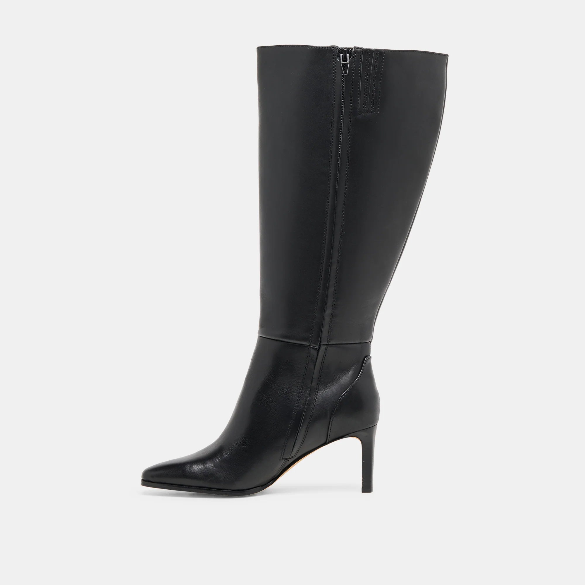 EMMI EXTRA WIDE CALF BLACK LEATHER