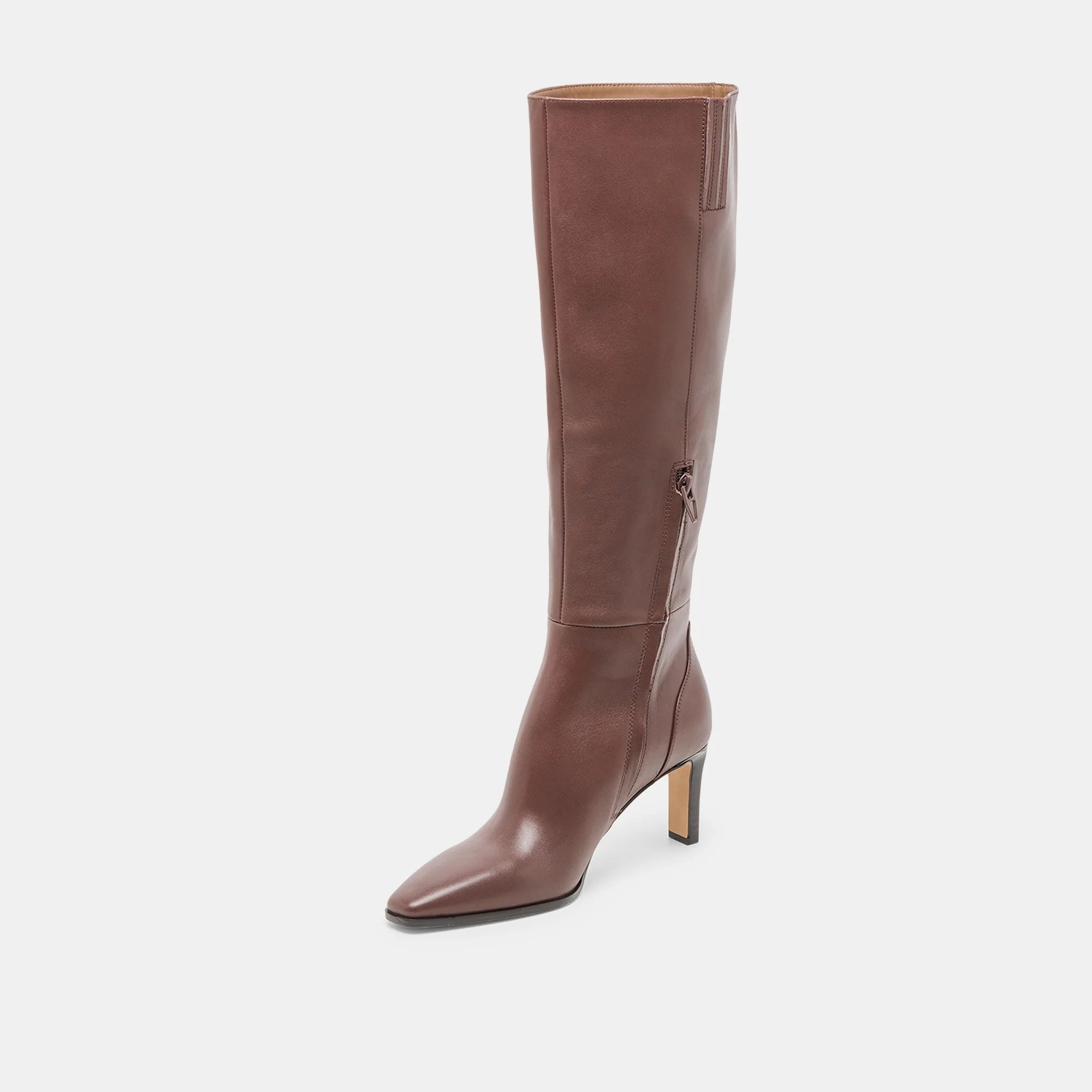 EMMI WIDE CALF CHOCOLATE LEATHER