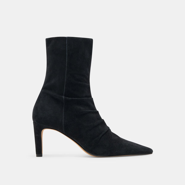 Fernly Onyx Suede Boot Size 10 By Dolce Vita