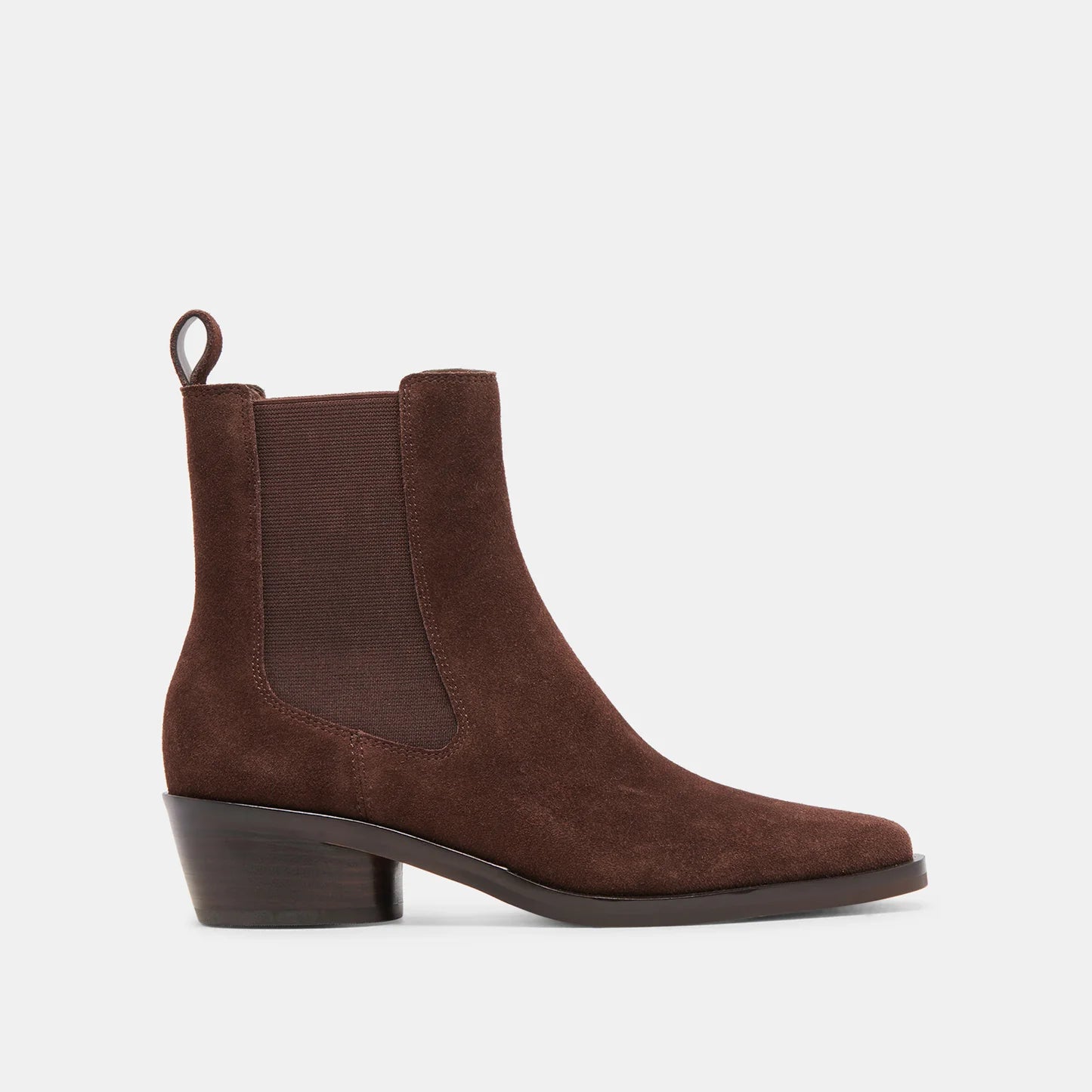 FOSTER DARK BROWN SUEDE