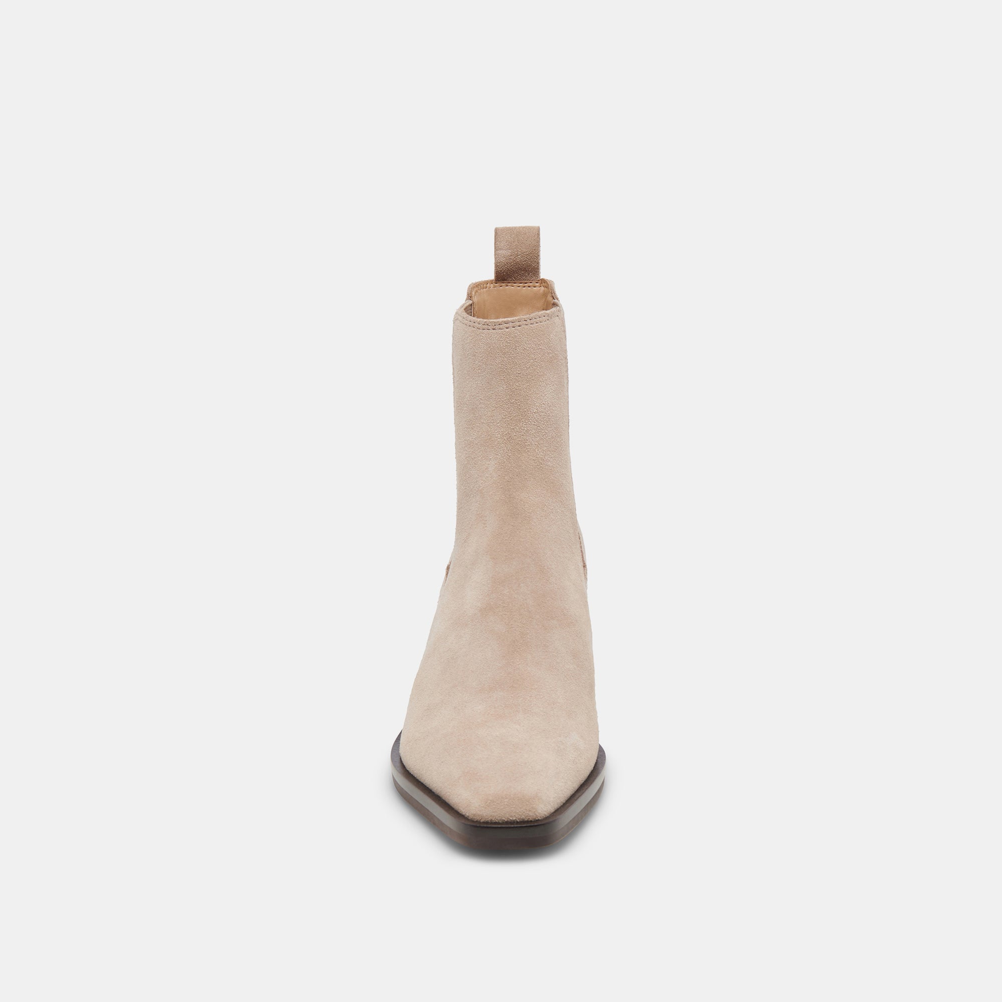 Dolce vita taupe suede booties hotsell