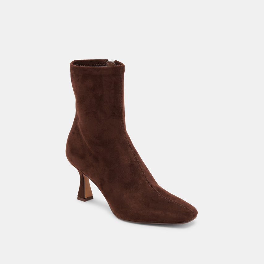 GLAMOR DARK BROWN SUEDE