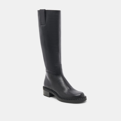 GLORY H2O EXTRA WIDE CALF BLACK LEATHER