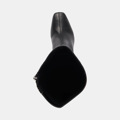 GYRA MOLLET FORT CUIR NOIR