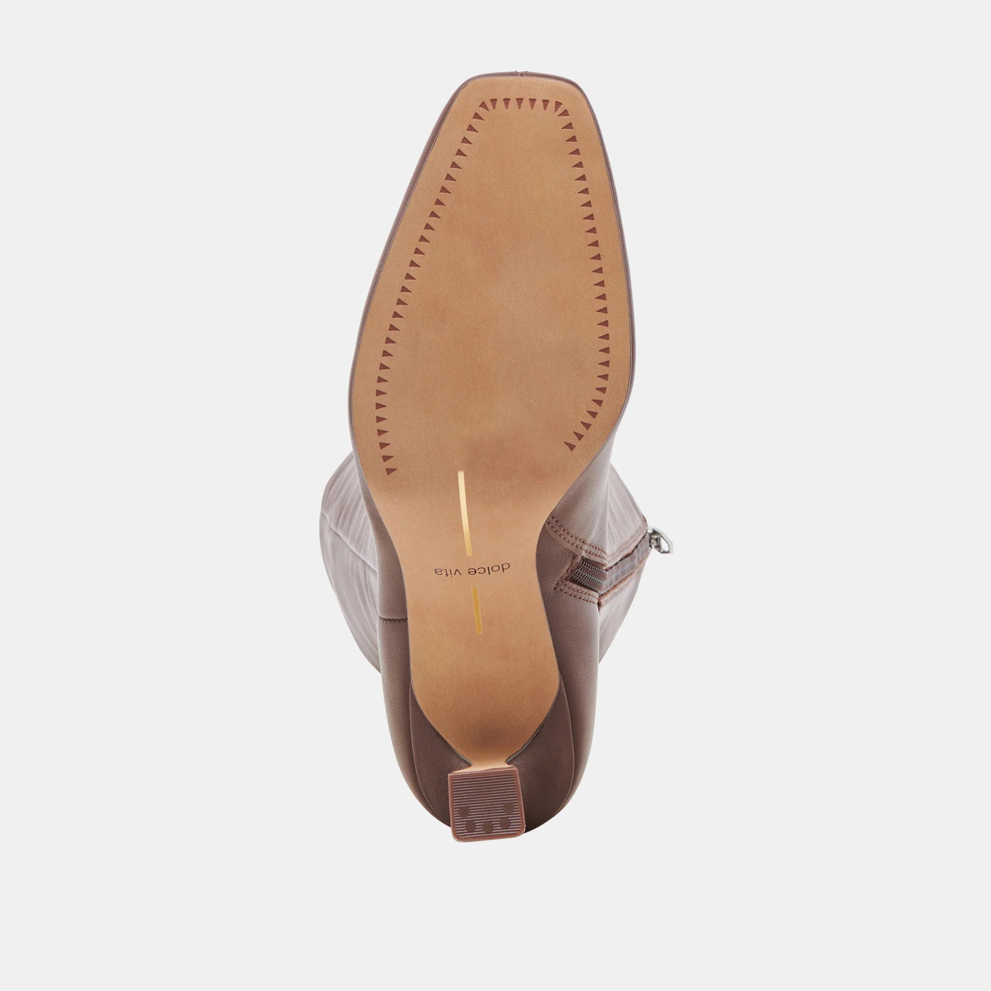 GYRA EXTRA WIDE CALF CHOCOLATE LEATHER