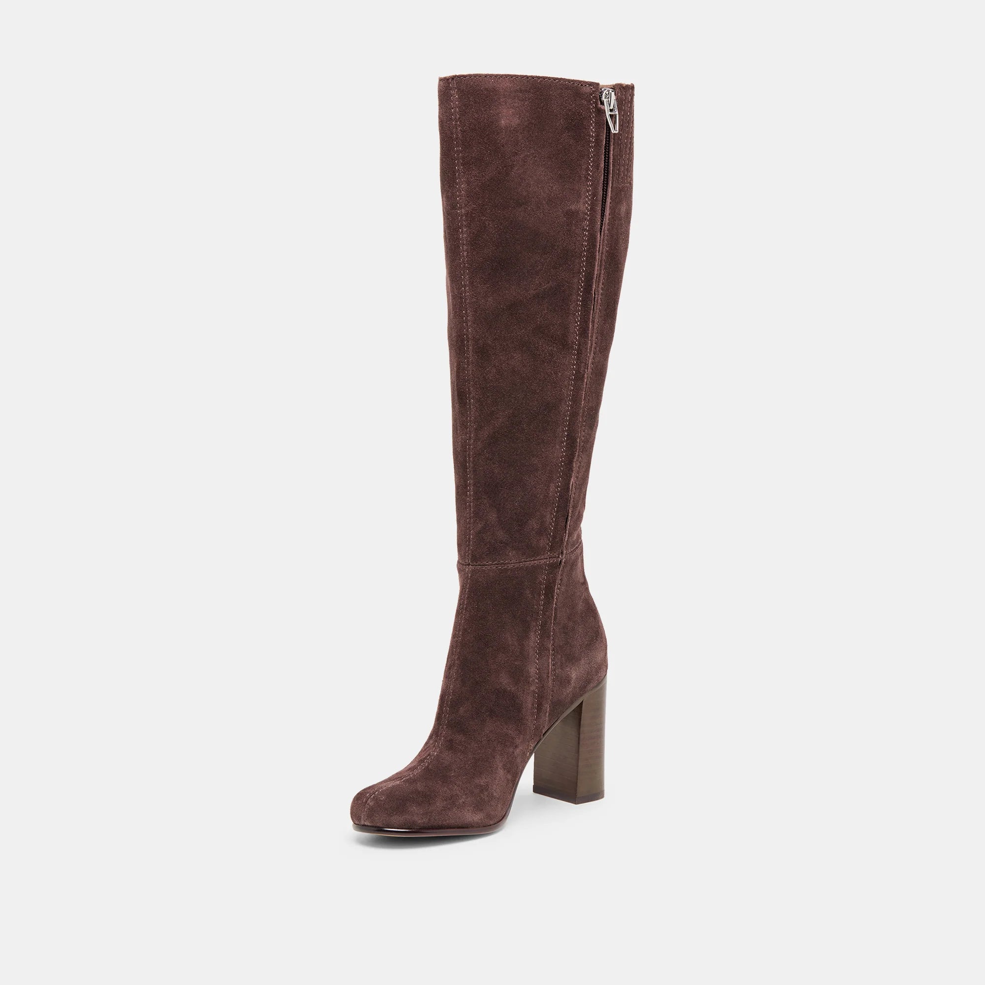 HUDSIN WIDE CALF MAHOGANY SUEDE