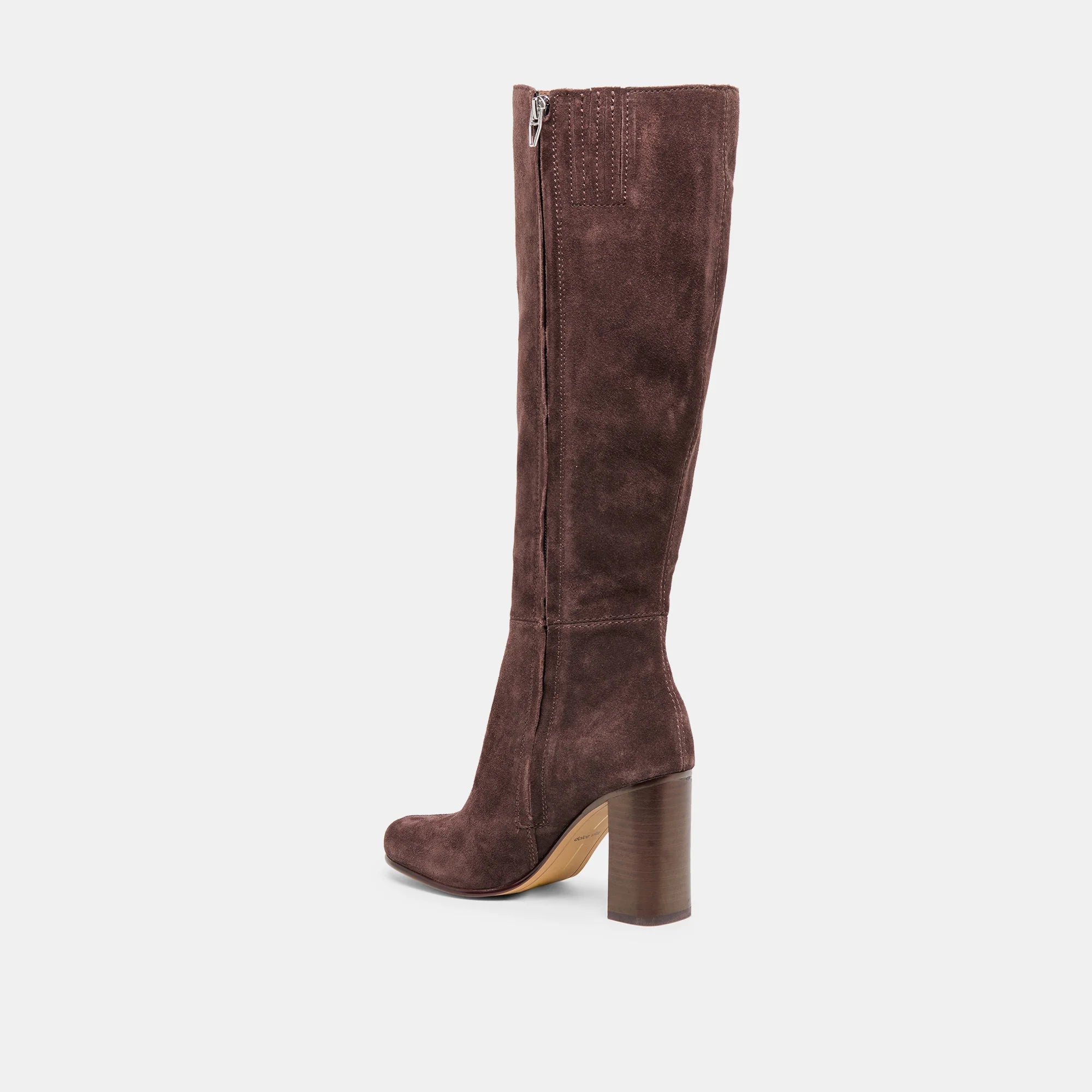 HUDSIN WIDE CALF MAHOGANY SUEDE