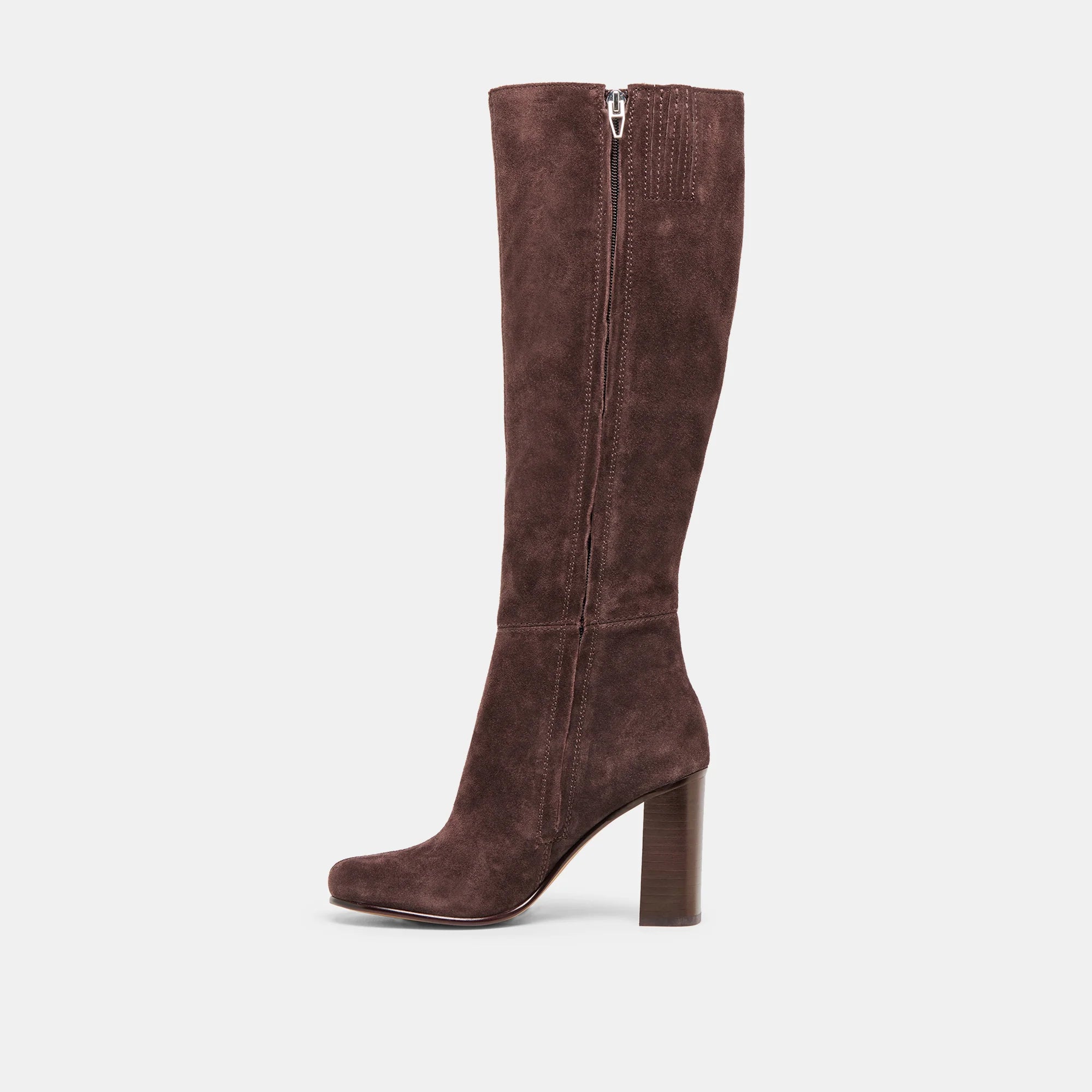 HUDSIN WIDE CALF MAHOGANY SUEDE