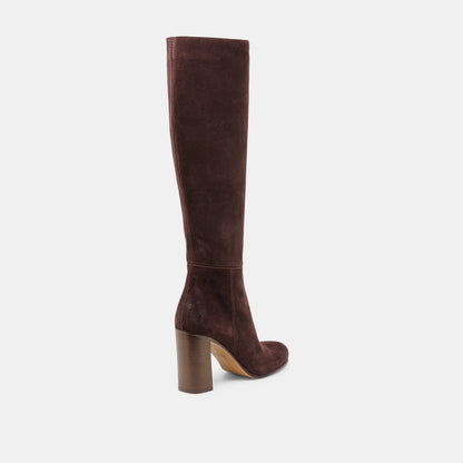 HUDSIN MAHOGANY SUEDE