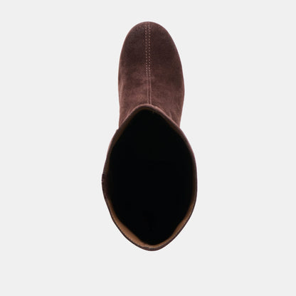 HUDSIN MAHOGANY SUEDE