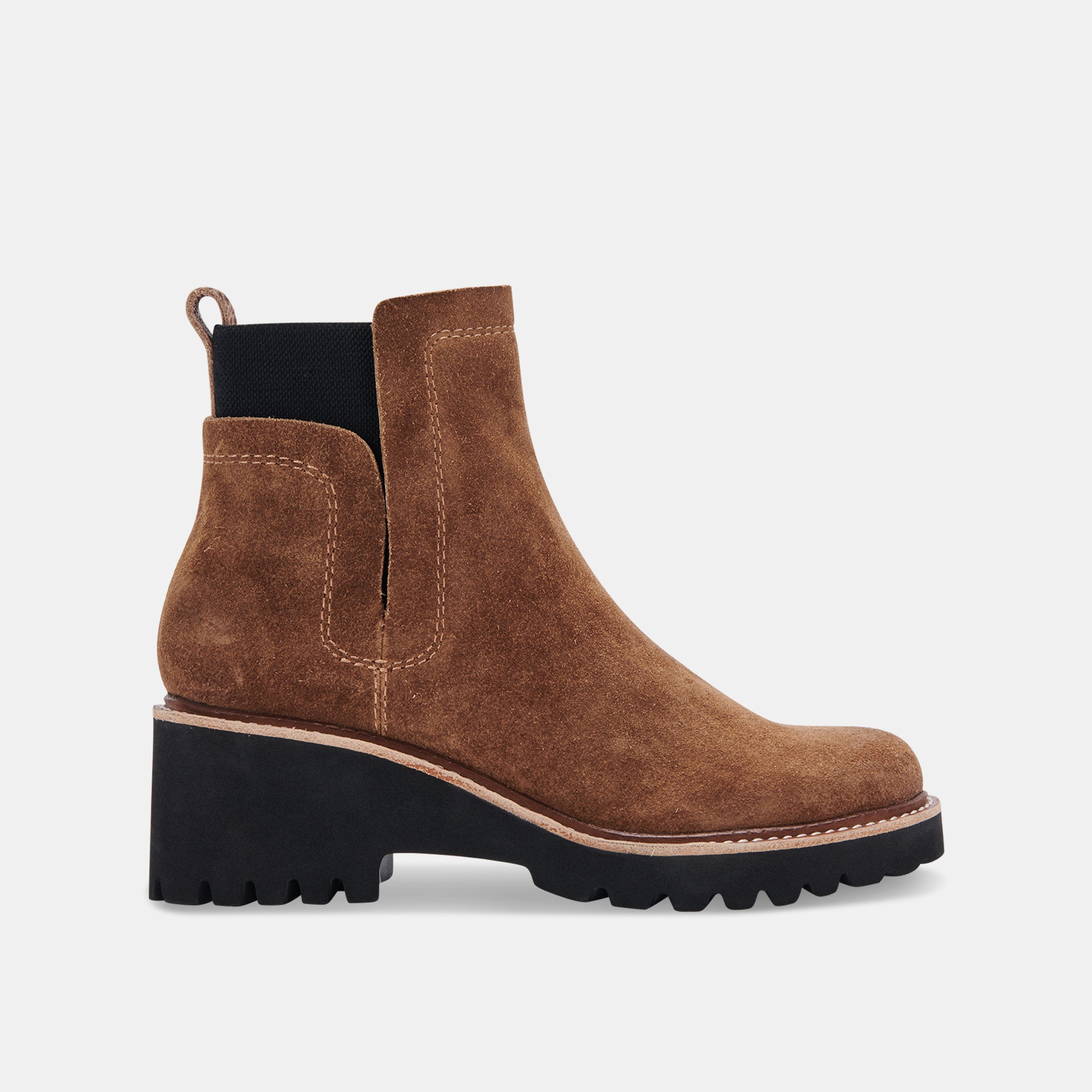 HUEY H2O DARK BROWN SUEDE