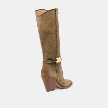 JODY OLIVE SUEDE