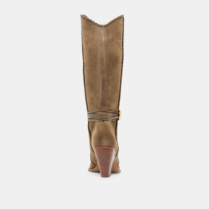 JODY OLIVE SUEDE