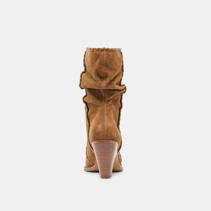 JULITH LIGHT BROWN SUEDE