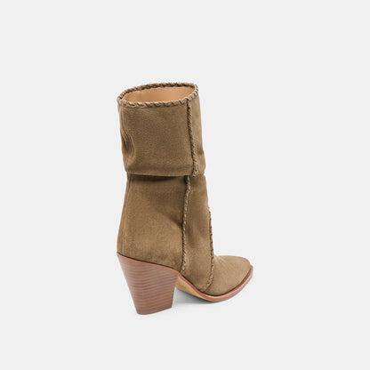 JULITH SUEDE OLIVE